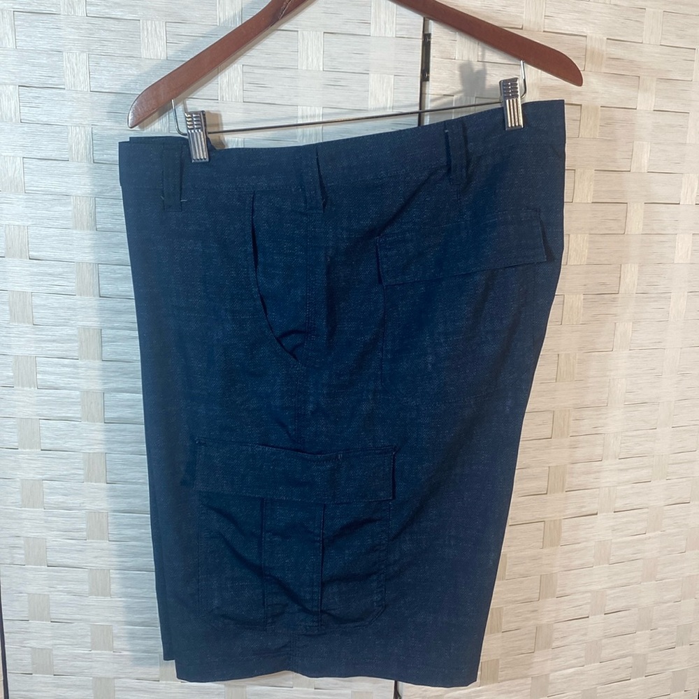 Lee Blue Cargo Shorts Size 42
